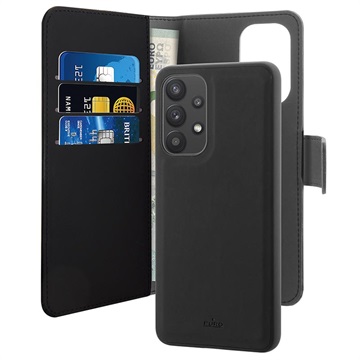 Magnetyczne Etui Puro 2-w-1 do Samsung Galaxy A33 5G - Czarne