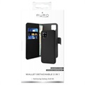 Samsung Galaxy A42 5G Magnetyczne Etui-Portfel Puro 2-w-1 - Czerń