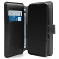 Uniwersalne Etui-Portfel Puro 360 Obrotowe na Smartfon - XXL - Czarne