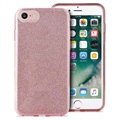iPhone 6/6S/7/8 - Pokrowiec Puro Glitter - Różowe Złoto