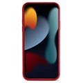Silikonowe etui Puro Icon do iPhone 13 - Czerwień