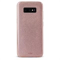 Etui z TPU Puro Shine do telefonu Samsung Galaxy S10 - Różowozłote