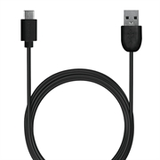 Kabel do ładowania i synchronizacji Puro USB-A / USB-C - 1 m, 2 A - czarny