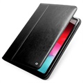 iPad Pro 12.9 (2018) Skórzane Etui Folio Qialino Classic - Czerń