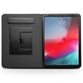 iPad Pro 12.9 (2018) Skórzane Etui Folio Qialino Classic - Czerń
