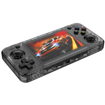 Ręczna konsola do gier R36H z grami - 128 GB - przezroczysta czerń