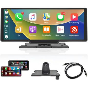 RH-W517 10.3" bezprzewodowy ekran CarPlay / Android Auto z nadajnikiem FM i łącznością Bluetooth