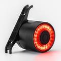 ROCKBROS Q3 Sensing Auto On/Off Światło rowerowe Tylne światło rowerowe Wodoodporne światło rowerowe LED USB do jazdy nocnej - czarne