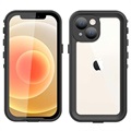 iPhone 13 Mini Wodoodporny Pokrowiec Redpepper Dot+ - IP68 - Ciemnoszary / Czerń