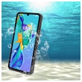 Huawei P30 Pro Wodoszczelne Etui IP68 Redpepper - Czarne / Przezroczyste