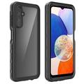 Samsung Galaxy A14/A14 5G Wodoodporne Etui Redpepper IP68 - Czarne / Przezroczyste