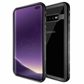 Samsung Galaxy S10 Wodoszczelne Etui IP68 Redpepper - Czarne / Przezroczyste