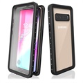 Samsung Galaxy S10 5G Wodoodporny Pokrowiec Redpepper IP68 - Czarny / Przezroczysty