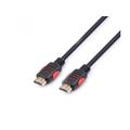 Kabel HDMI Reekin Full HD 4K - 1m - czarny/czerwony