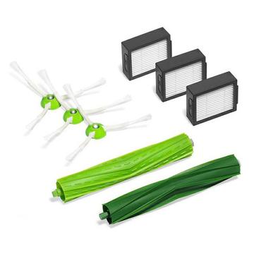 Zestaw części zamiennych do iRobot Roomba i3/i4/i6/i7/E5/E6/E7 - szczotka główna, szczotki boczne i filtry - 8 szt.