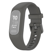 Garmin Vivosmart 5 Zamienny Pasek Silikonowy ze Zintegrowaną Ramką - Szary