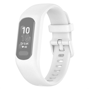 Garmin Vivosmart 5 Zamienny Pasek Silikonowy ze Zintegrowaną Ramką - Biel
