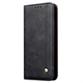 Etui z Portfelem z Serii Retro do Samsung Galaxy S10 - Czarne