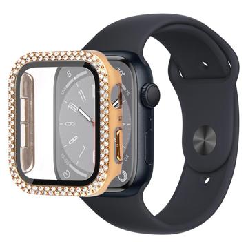 Etui ze Szkłem Hartowanym do Apple Watch Series 7 - 45mm - Czerń