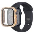 Etui ze Szkłem Hartowanym do Apple Watch Series 7 - 45mm - Czerń