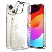 iPhone 15 Etui z TPU Ringke Air Glitter - Transparentny