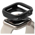 Etui Ringke Slim do Apple Watch Series 7 - 45mm - 2 Szt. - Przezroczysty & Czerń