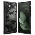 Hybrydowe Etui Ringke Fusion X Design do Samsung Galaxy S23 Ultra 5G - Kamuflaż