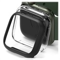 Etui Ringke Slim do Apple Watch Series 7 - 45mm - 2 Szt. - Przezroczyste i Czarne
