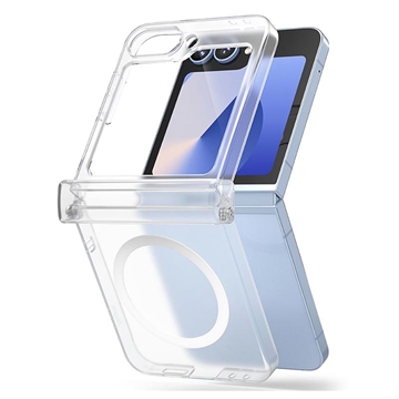 Etui magnetyczne Samsung Galaxy Z Flip6 Ringke Slim Hinge - Matowy przezroczysty
