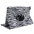 Obrotowe Etui do iPad 9.7 2017/2018 - Zebra