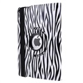 Obrotowe Etui do iPad 9.7 2017/2018 - Zebra