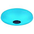 Okrągła inteligentna lampa sufitowa LED z głośnikiem Bluetooth i pilotem - 60W - 38cm