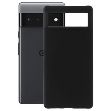 Gumowane Etui z Tworzywa do Google Pixel 6 Pro - Czarn