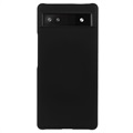 Gumowane Etui z Tworzywa do Google Pixel 6a - Czarne