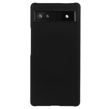 Gumowane Etui z Tworzywa do Google Pixel 6a - Czarne