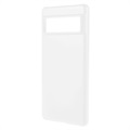 Google Pixel 7 Gumowane Etui z Tworzywa - Biel