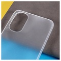 Motorola Moto G22 Gumowane Etui z Tworzywa - Transparentny