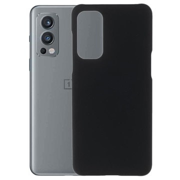 Gumowane Etui z Tworzywa do OnePlus Nord 2 5G - Czarne