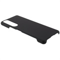 Gumowane Etui z Tworzywa do Sony Xperia 5 III - Czarn