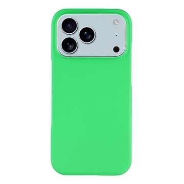 iPhone 17 Pro Gumowane Etui z Tworzywa - Zieleń