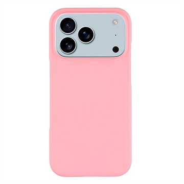 iPhone 17 Pro Max Gumowane Etui z Tworzywa - Róż