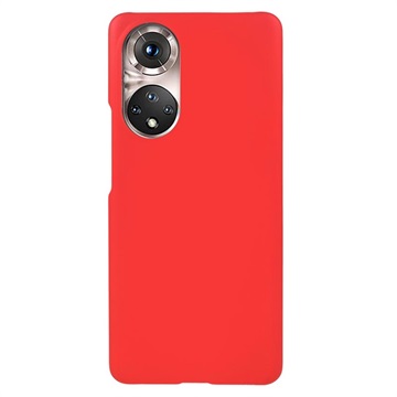 Gumowane Etui z Tworzywa do Huawei Nova 9/Honor 50 - Czerwień