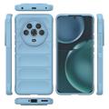 Honor Magic4 Etui Rugged Seria z TPU - Lazurowy