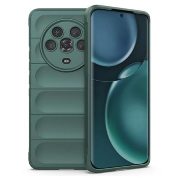 Honor Magic4 Etui Rugged Seria z TPU - Zielony