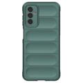 Samsung Galaxy M13 Etui Rugged Seria z TPU - Zielony