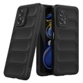 Xiaomi Redmi Note 11T Pro/11T Pro+ Etui Rugged Seria z TPU - Czerń