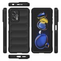 Xiaomi Redmi Note 11T Pro/11T Pro+ Etui Rugged Seria z TPU - Czerń