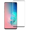 Samsung Galaxy S10 Rurihai Pełne Zabezpieczenie Ekranu ze Szkła Hartowanego - Czarna Krawędź