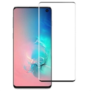 Samsung Galaxy S10 Rurihai Pełne Zabezpieczenie Ekranu ze Szkła Hartowanego - Czarna Krawędź