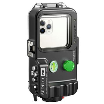 Sea Frogs SF-PH-01-PRO Uniwersalne wodoodporne etui na telefon - 40m, IPX8 - Czarny